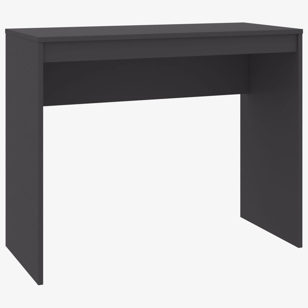 vidaXL Desk Grey 90x40x72 cm Engineered Wood