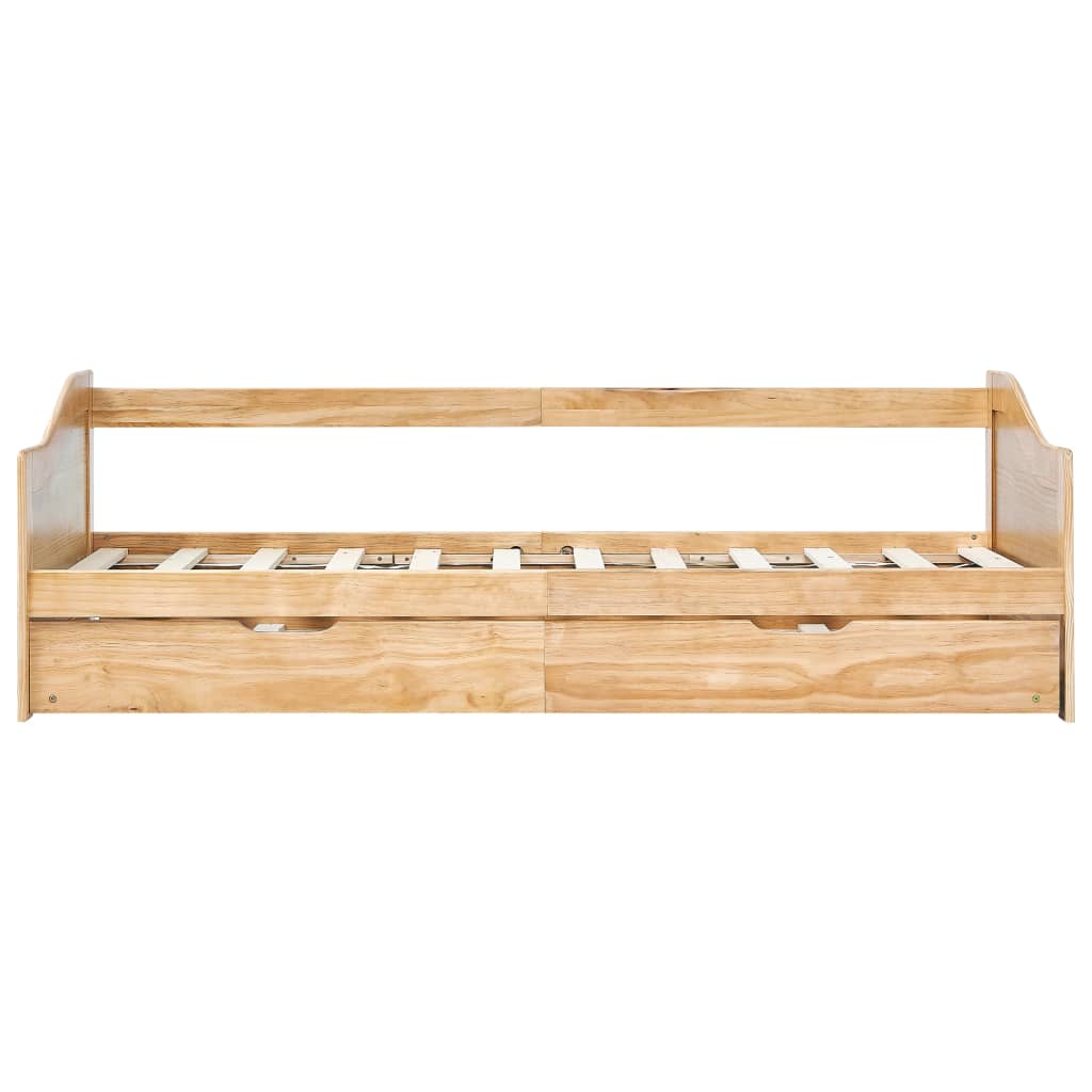 Sofa Bed Frame | Natural Pine | Pine Wood Frame | 90 x 200 cm