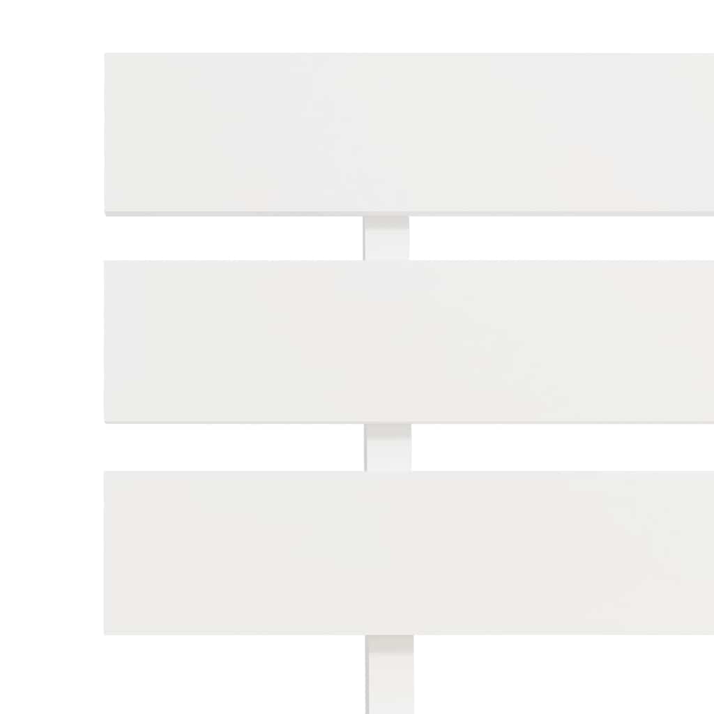 Bed Frame without Mattress White 180x200cm Solid Wood Pine