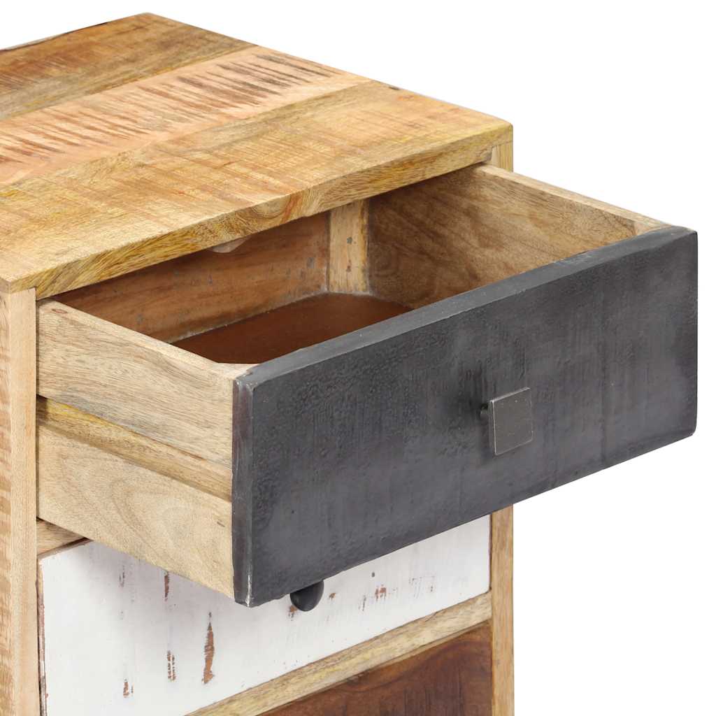 282875 vidaXL Bedside Cabinet 40x30x60 cm Solid Mango Wood