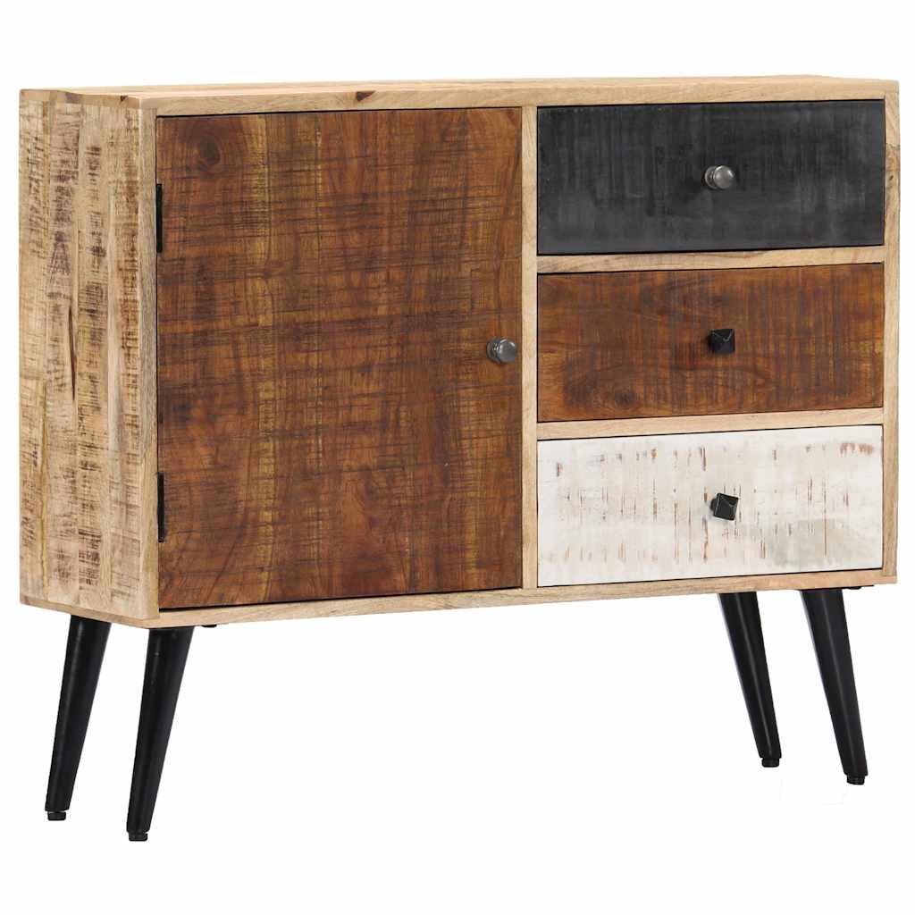 282876 vidaXL Sideboard 88x30x73 cm Solid Mango Wood