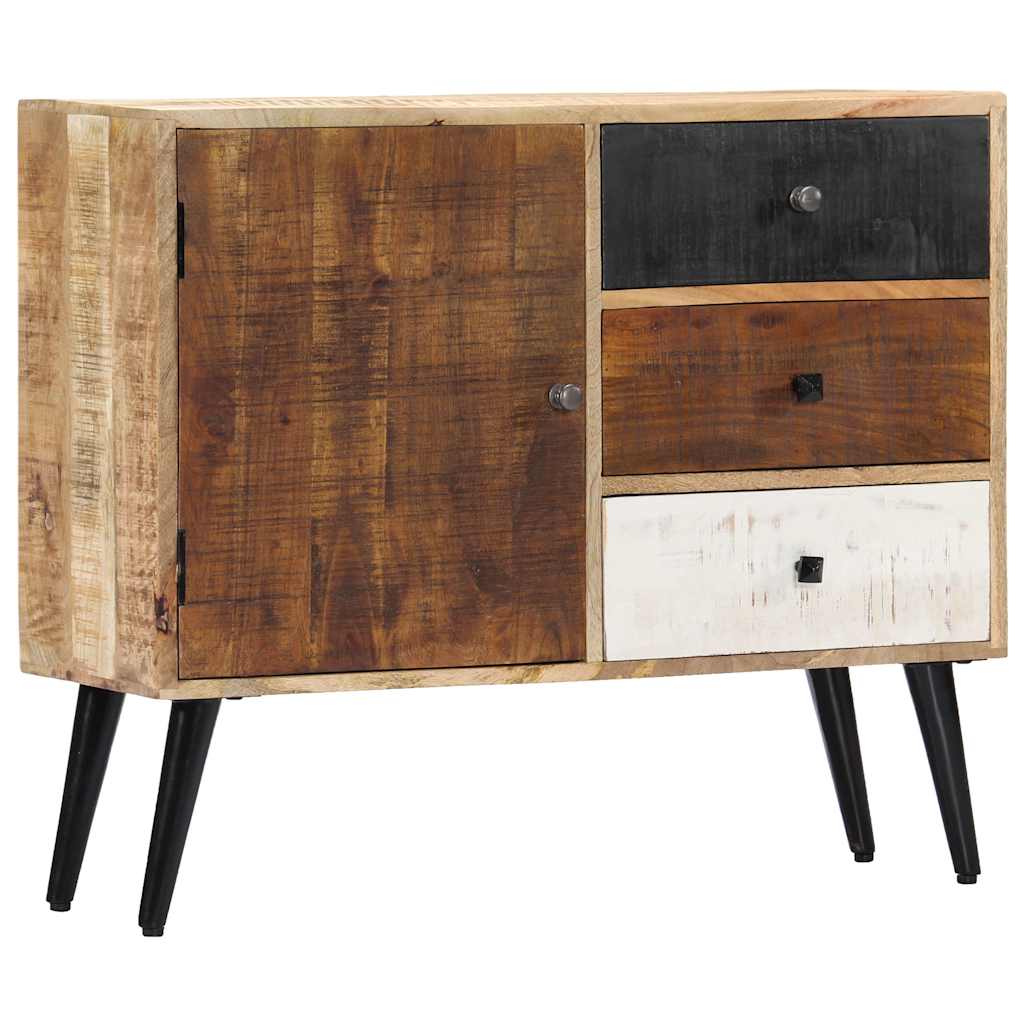 282876 vidaXL Sideboard 88x30x73 cm Solid Mango Wood