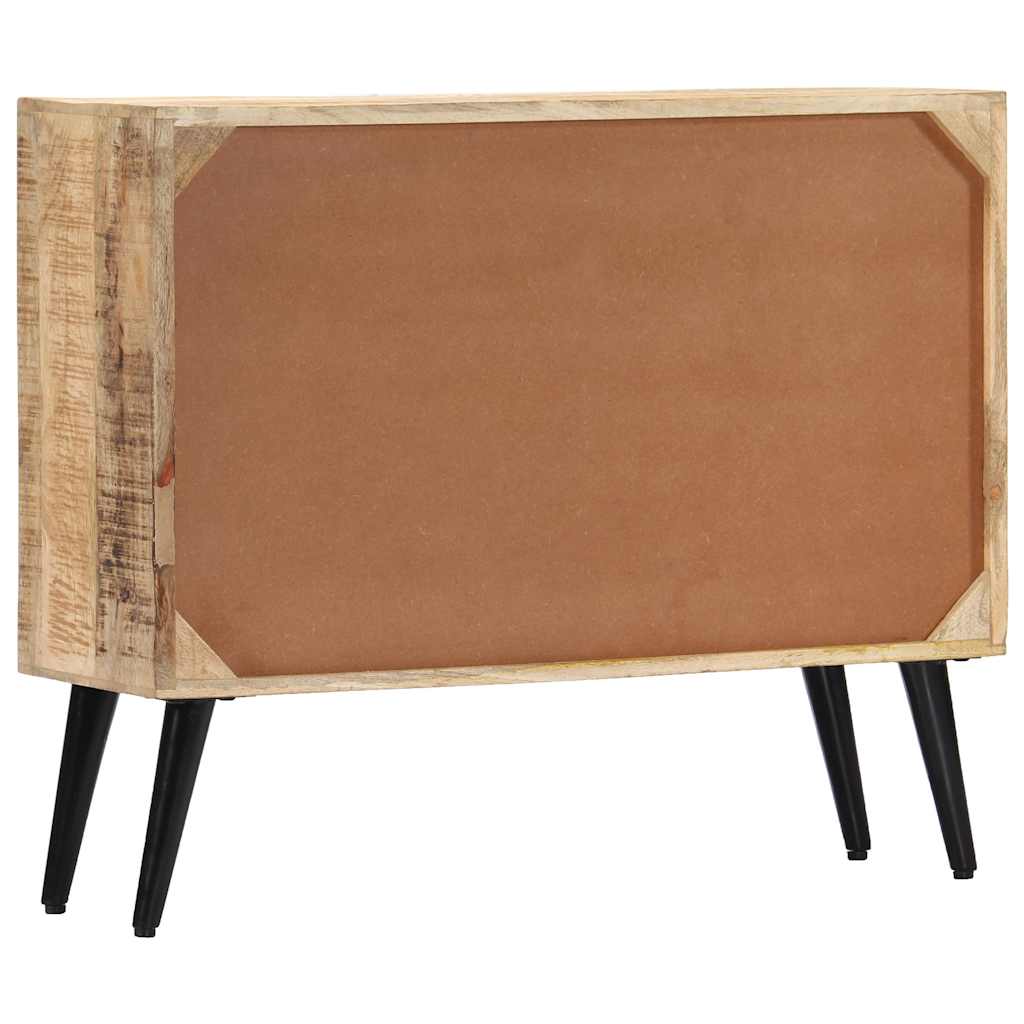 282876 vidaXL Sideboard 88x30x73 cm Solid Mango Wood