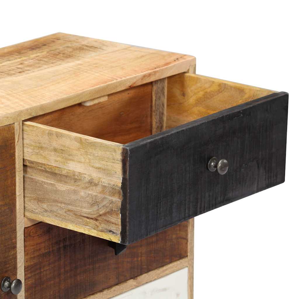 282876 vidaXL Sideboard 88x30x73 cm Solid Mango Wood