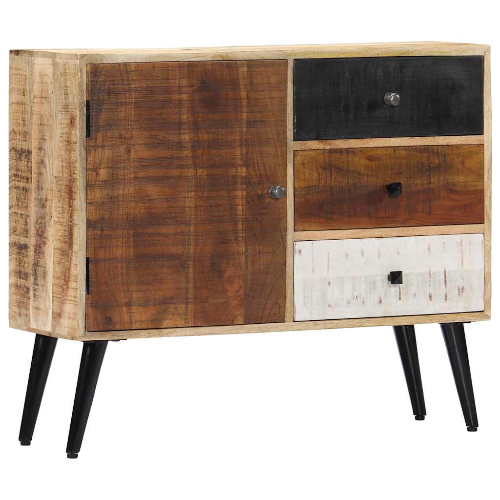 282876 vidaXL Sideboard 88x30x73 cm Solid Mango Wood