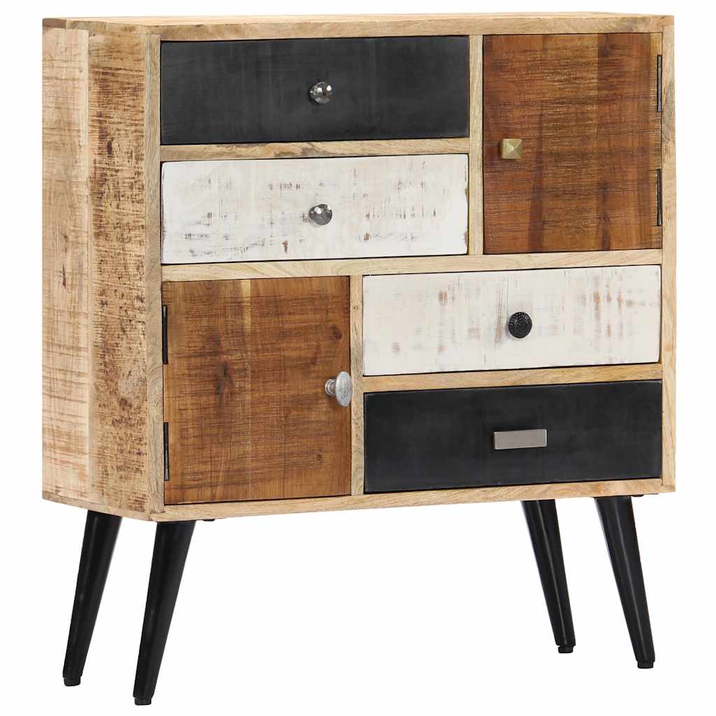 282879 vidaXL Sideboard 70x30x78 cm Solid Mango Wood