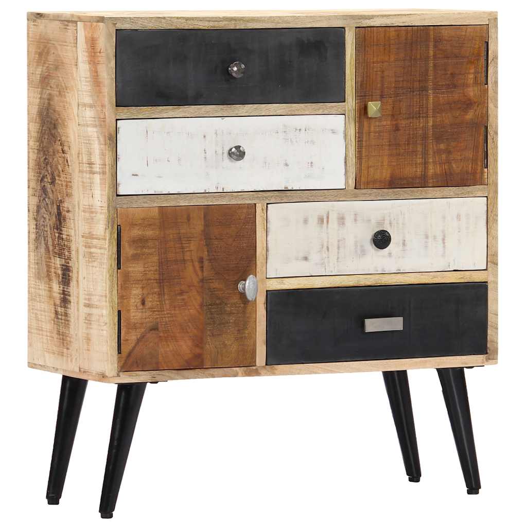 282879 vidaXL Sideboard 70x30x78 cm Solid Mango Wood