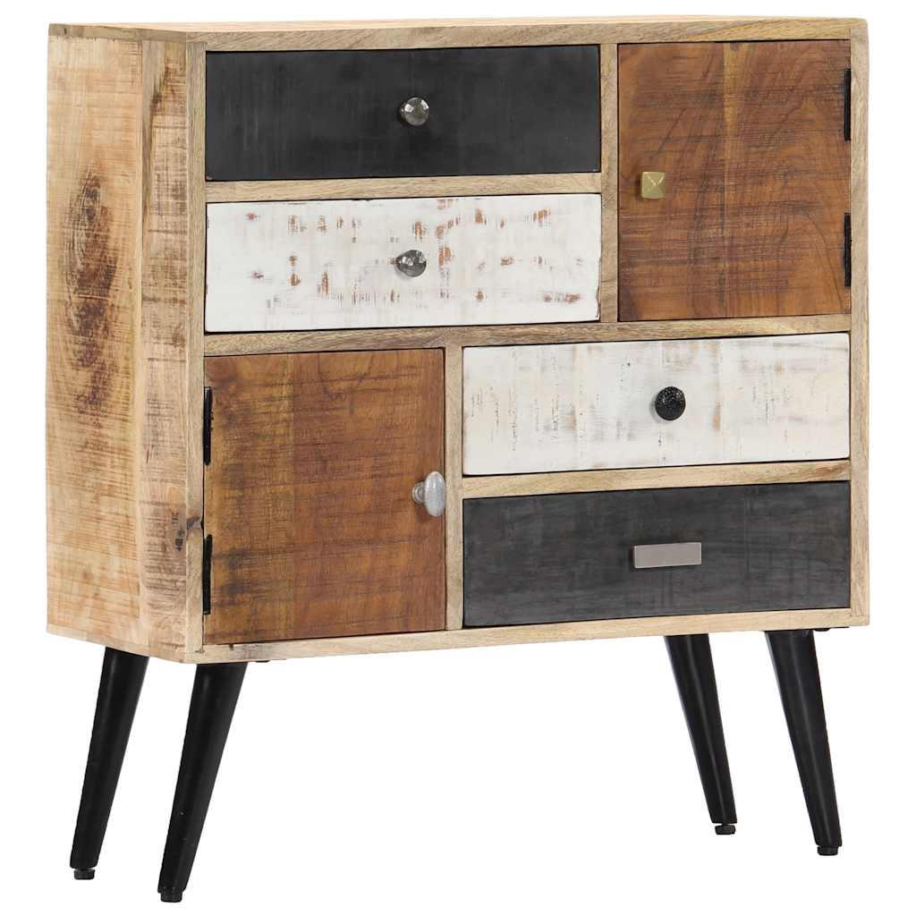 282879 vidaXL Sideboard 70x30x78 cm Solid Mango Wood