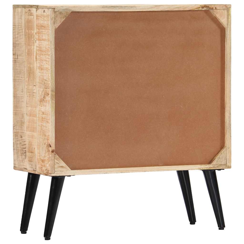 282879 vidaXL Sideboard 70x30x78 cm Solid Mango Wood