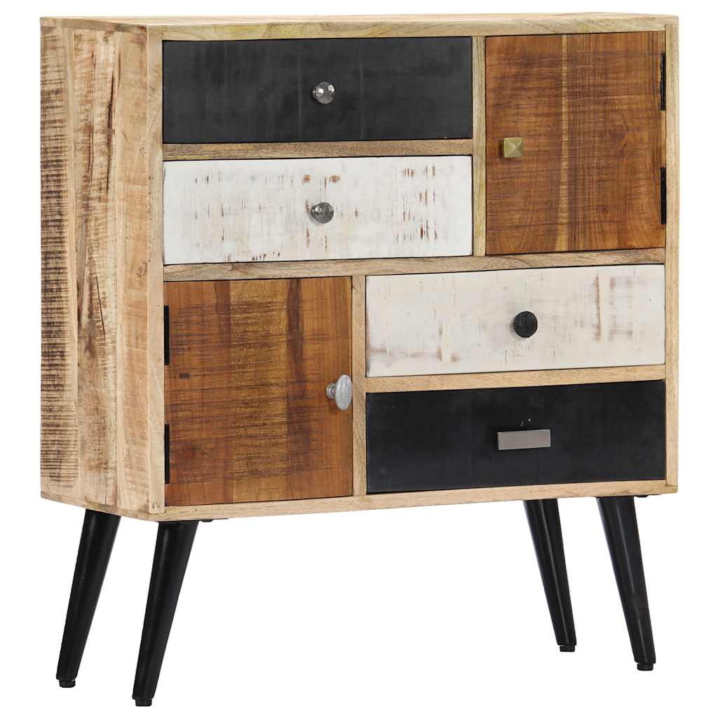282879 vidaXL Sideboard 70x30x78 cm Solid Mango Wood