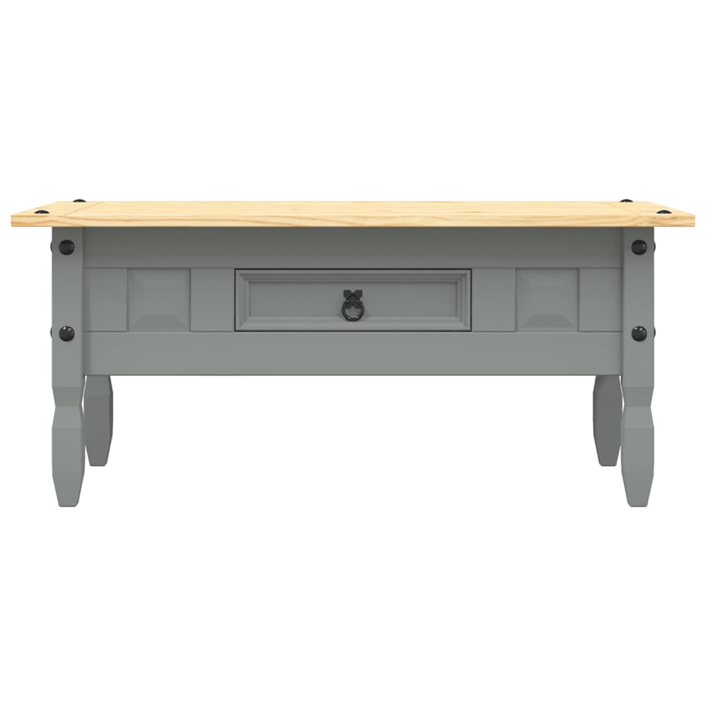 Coffee Table Mexican Pine Corona Range Grey 100x55x44 cm