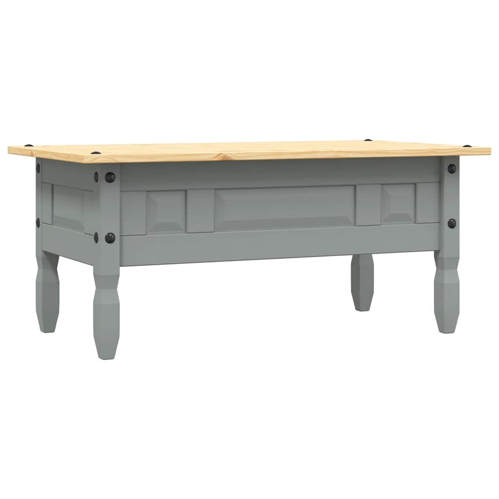 Coffee Table Mexican Pine Corona Range Grey 100x55x44 cm