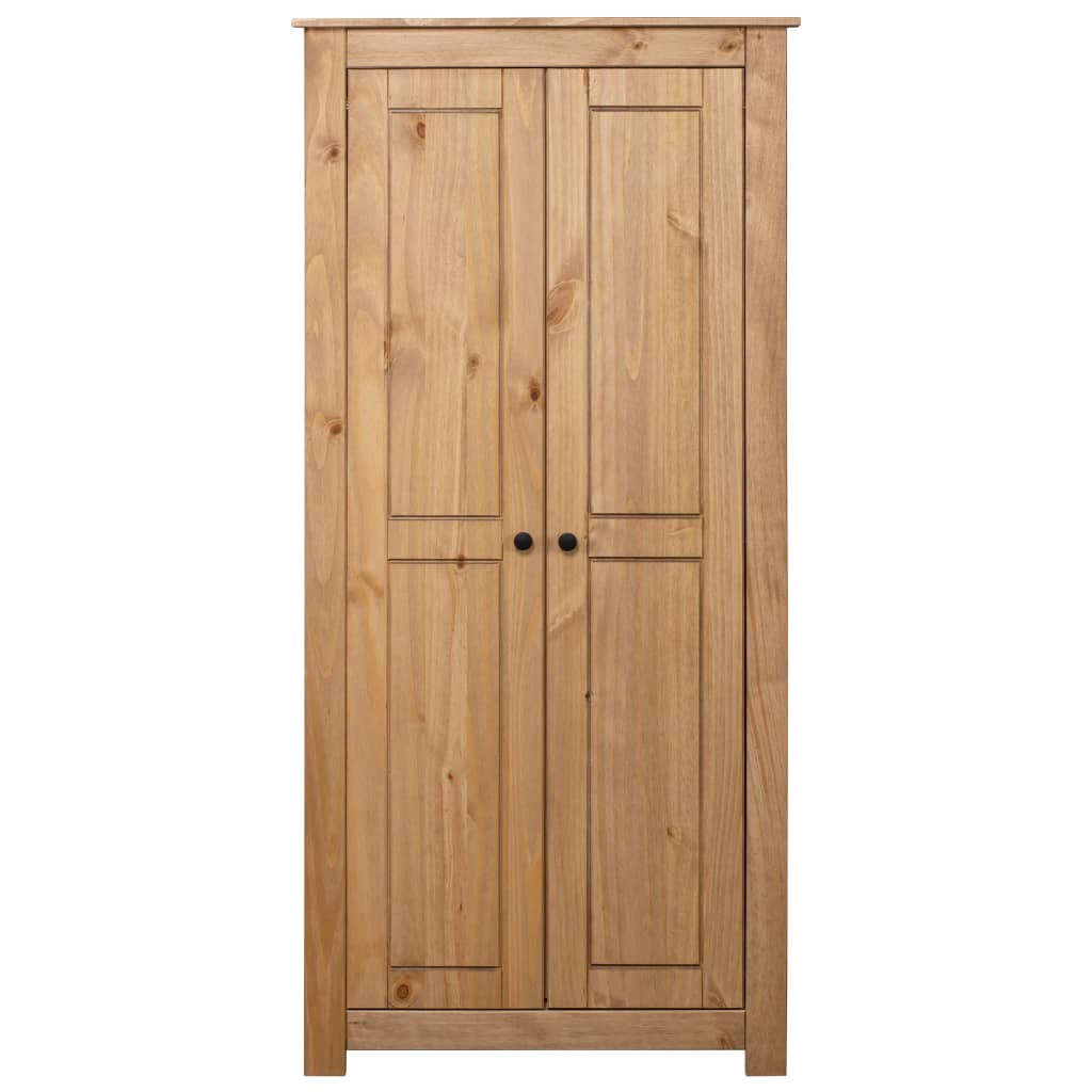 vidaXL Wardrobe 80x50x171.5 cm Solid Pine Panama Range