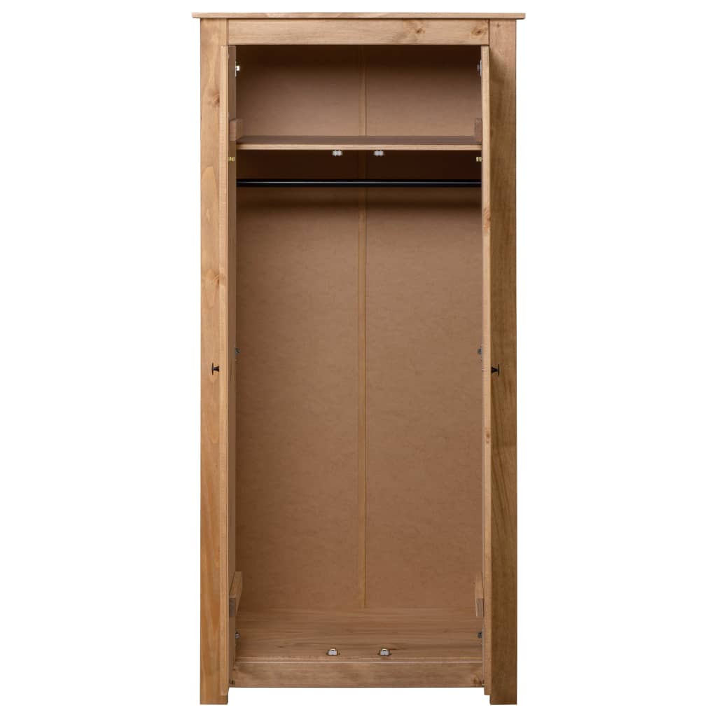 vidaXL Wardrobe 80x50x171.5 cm Solid Pine Panama Range