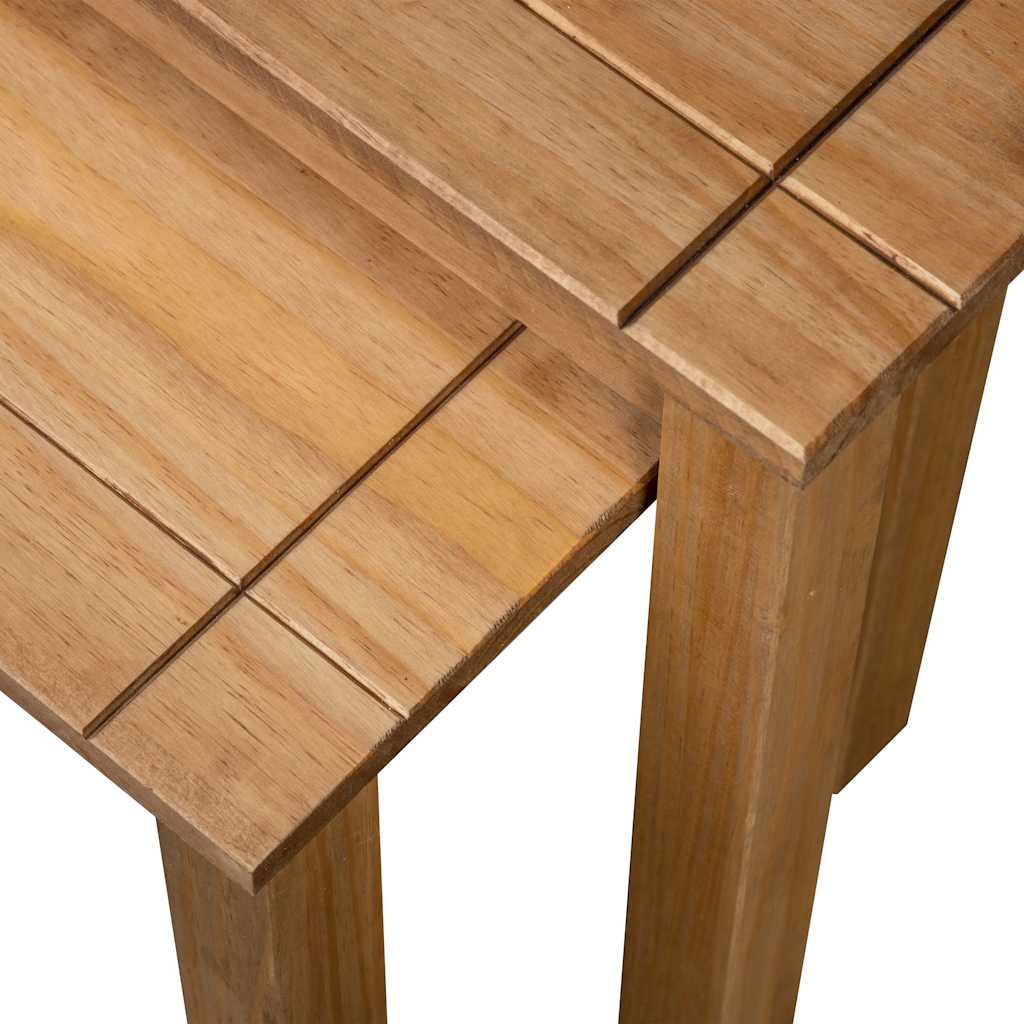 282676 vidaXL Nesting Tables 2 pcs Solid Pine Wood Panama Range