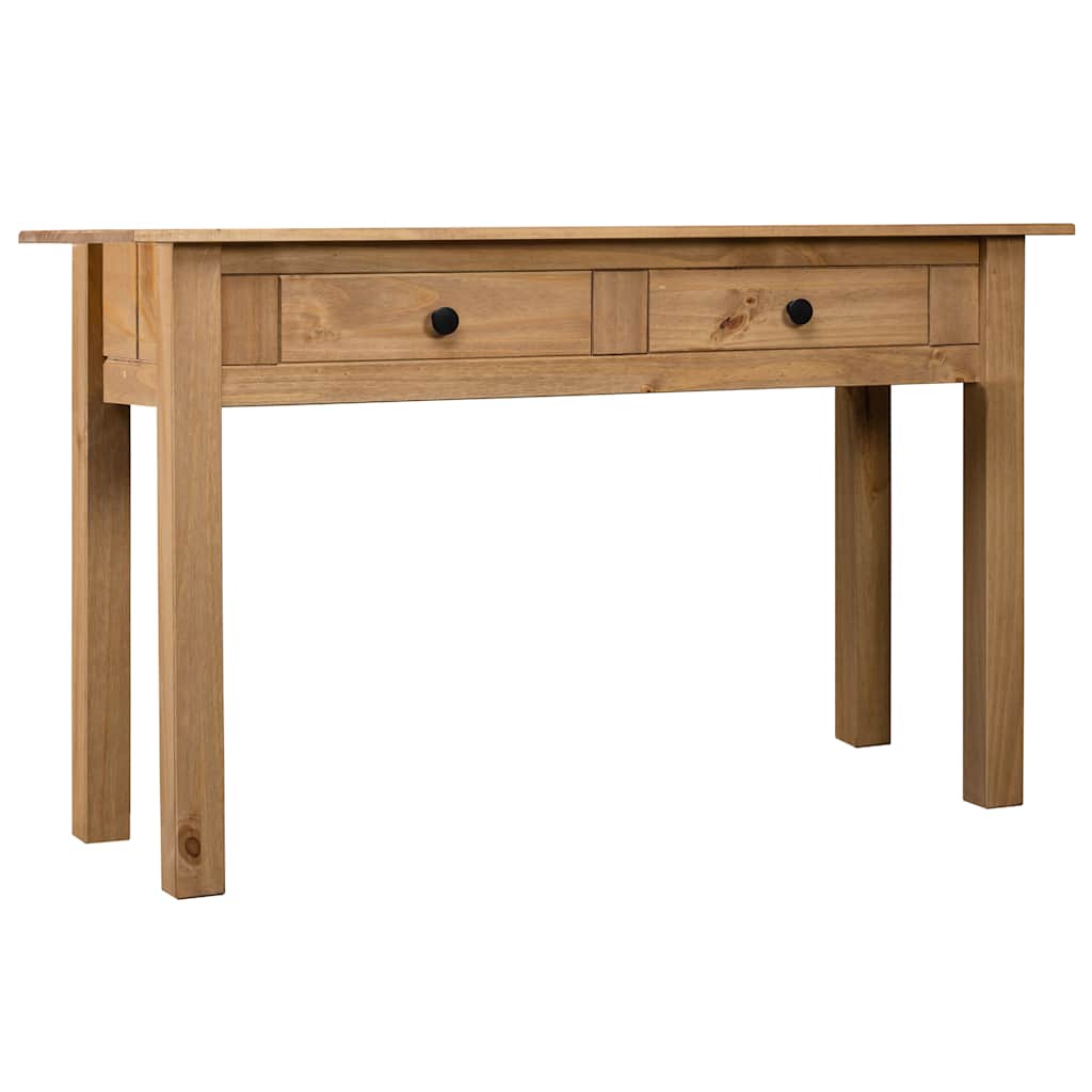282679 vidaXL Console Table 110x40x72 cm Solid Pine Wood Panama Range