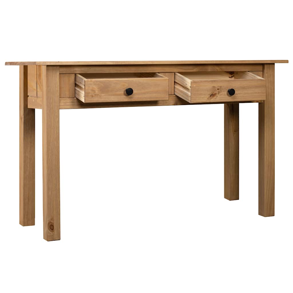 282679 vidaXL Console Table 110x40x72 cm Solid Pine Wood Panama Range