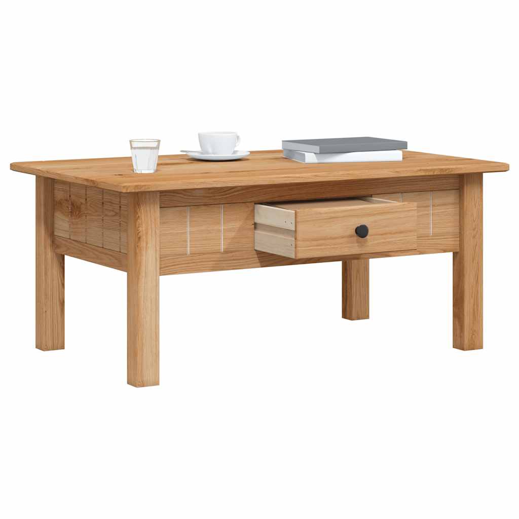 Coffee Table 100x60x43.5 cm Solid Pine Wood Panama Range