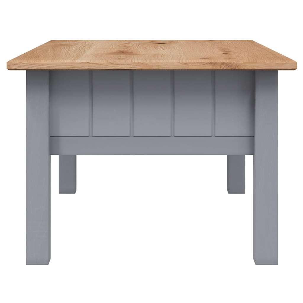 282683 vidaXL Coffee Table Grey 100x60x43,5 cm Solid Pine Wood Panama Range