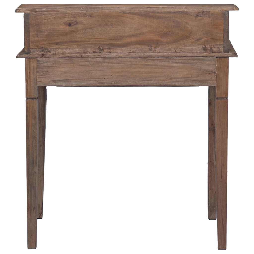 Writing Desk | Warm Brown | Solid Mahogany Wood | Medium | Writing Desk