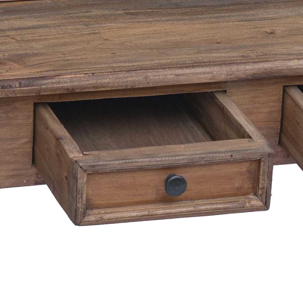 Writing Desk | Warm Brown | Solid Mahogany Wood | Medium | Writing Desk