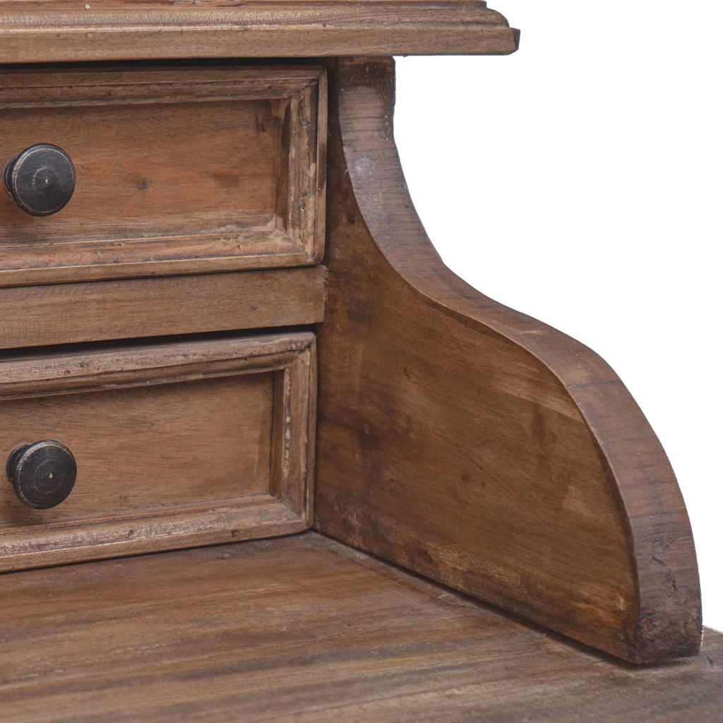 Writing Desk | Warm Brown | Solid Mahogany Wood | Medium | Writing Desk