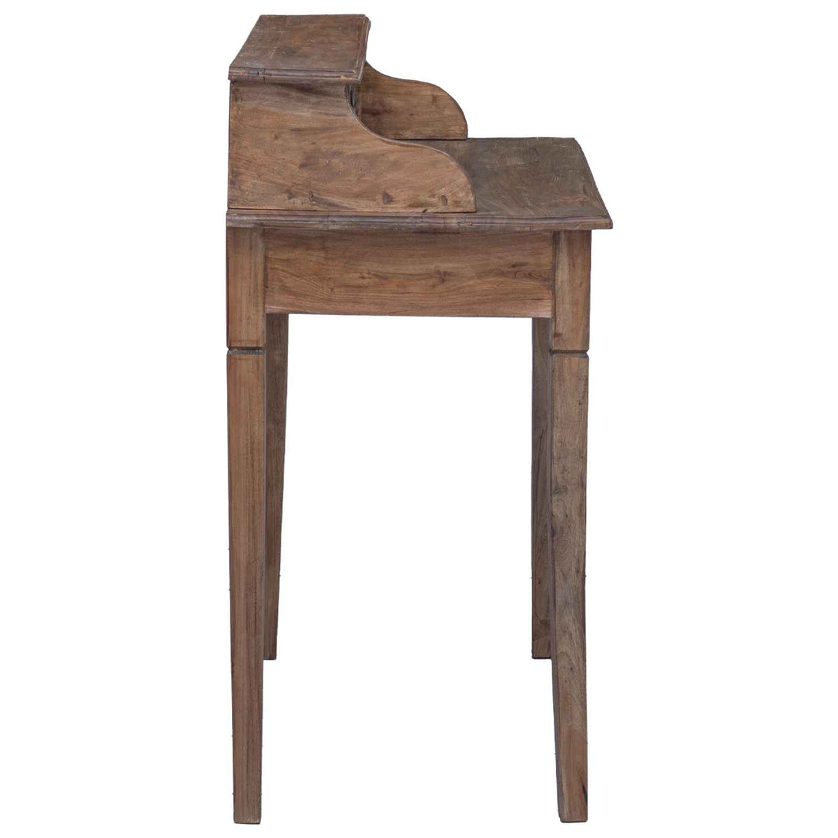 283912 vidaXL Writing Desk with Drawers 90x50x101 cm Solid Mahogany Wood
