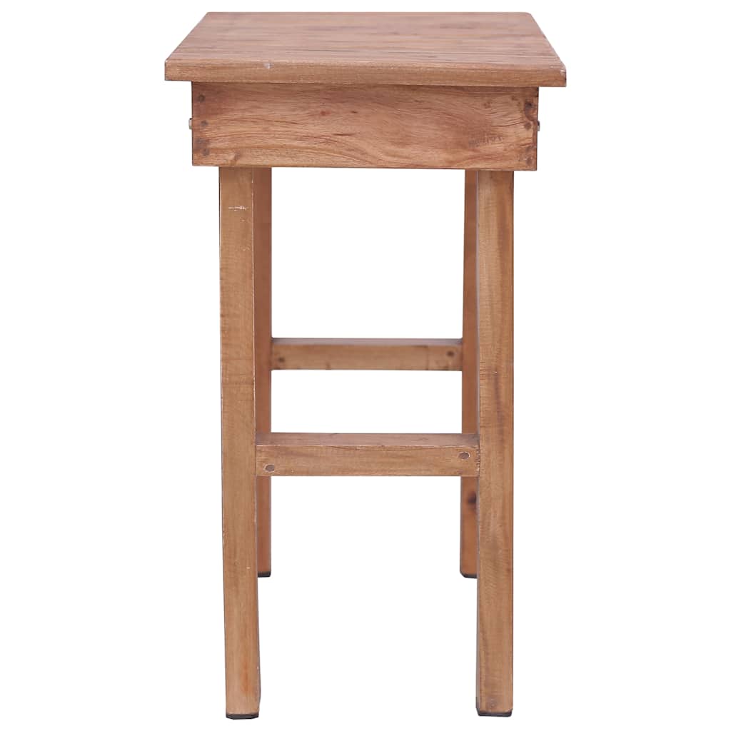 283915 vidaXL End Table 70x35x60 cm Solid Mahogany Wood