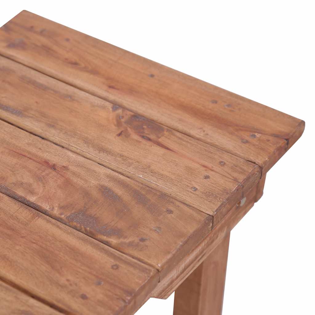 283915 vidaXL End Table 70x35x60 cm Solid Mahogany Wood