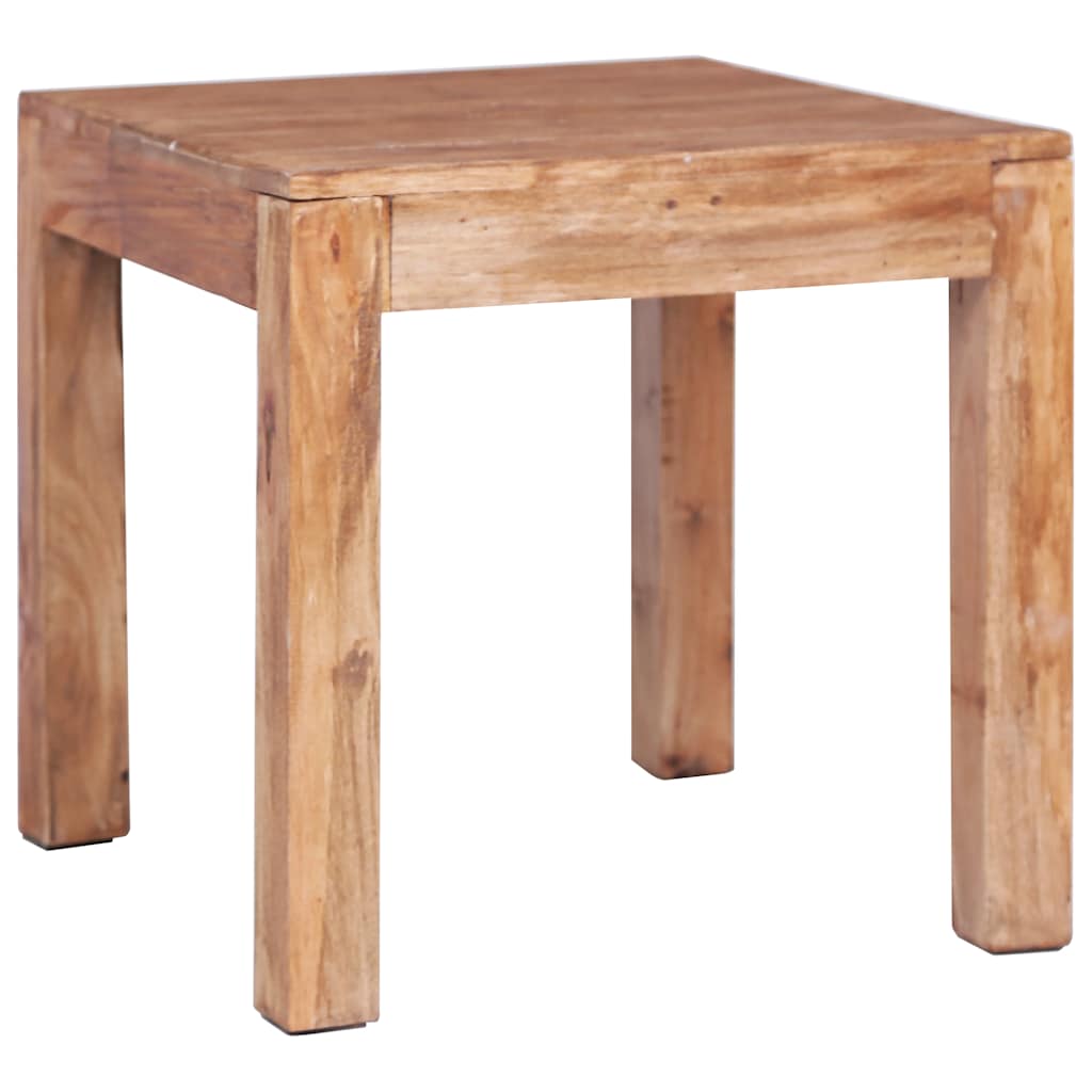 283920 vidaXL Coffee Table 53x50x50 cm Solid Mahogany Wood