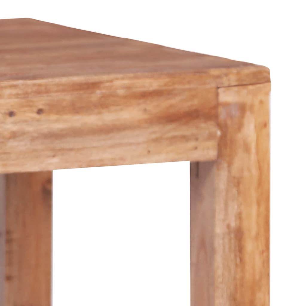 283920 vidaXL Coffee Table 53x50x50 cm Solid Mahogany Wood