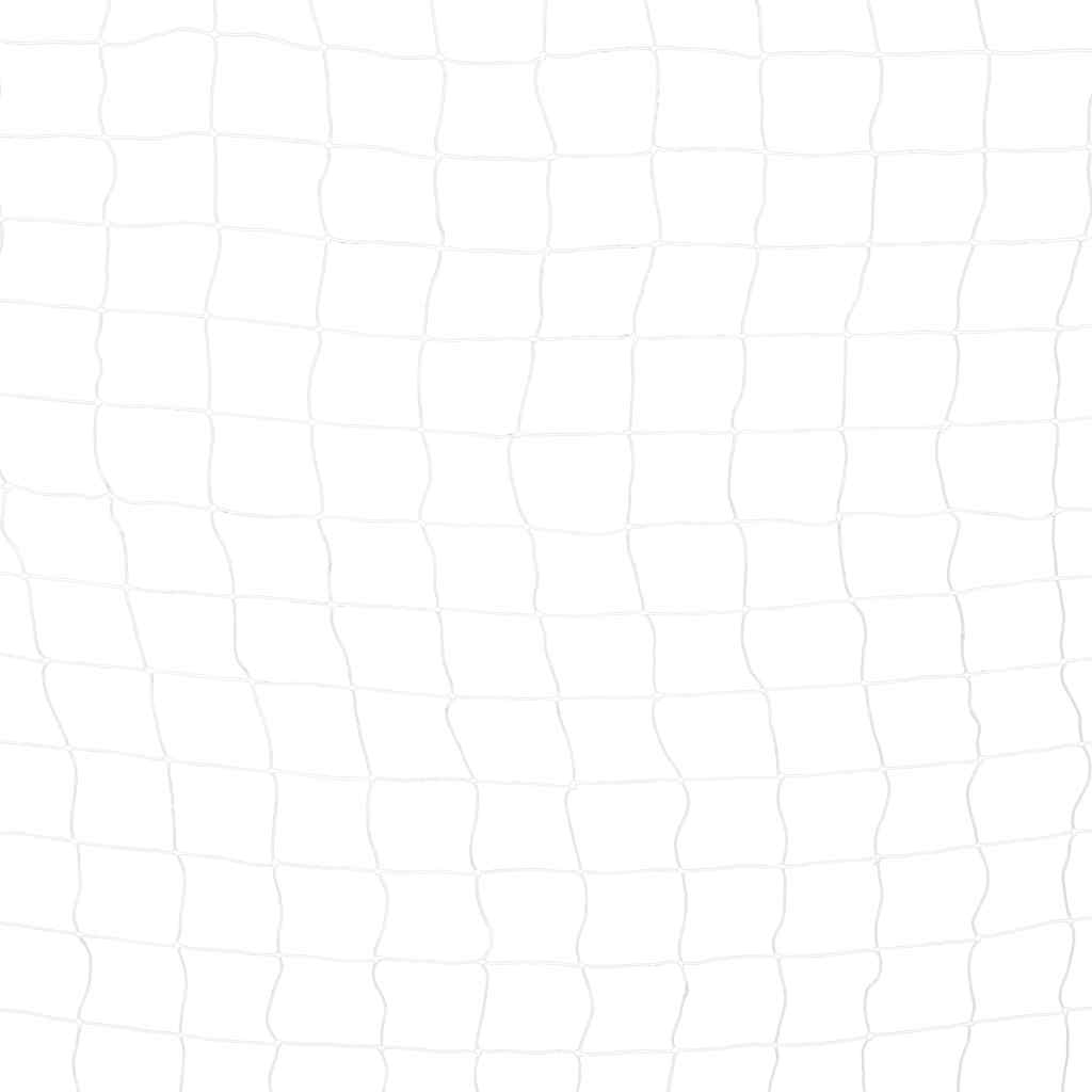 91954 vidaXL Soccer Goal 300x200x90 cm Metal Black and White