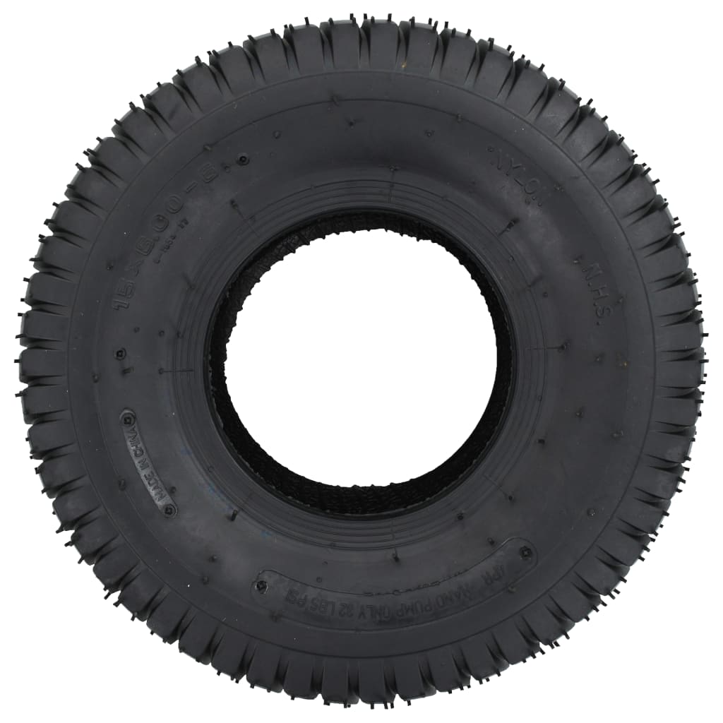 Tyre And Inner Tube | Black | Rubber | Heavy Weight Endurance