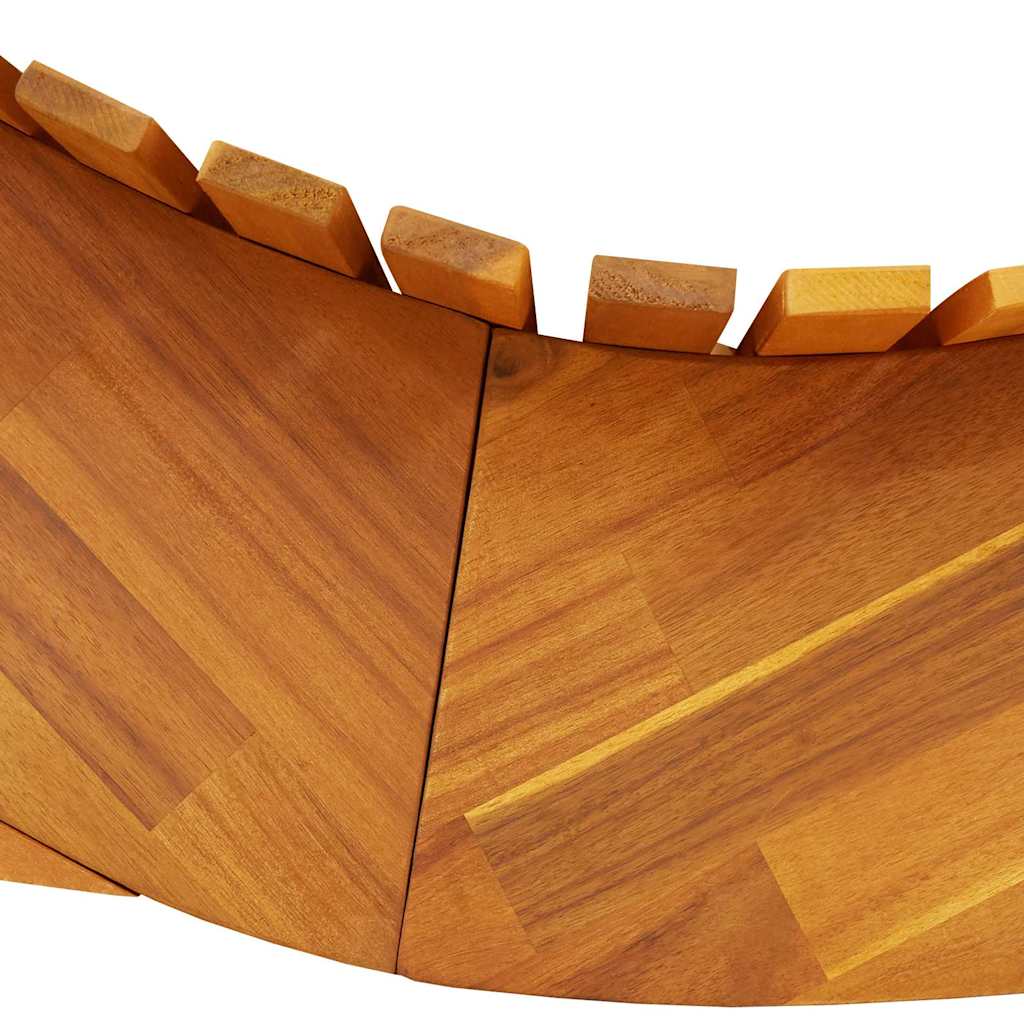 Rocking Sun Loungers 2 pcs Acacia Wood