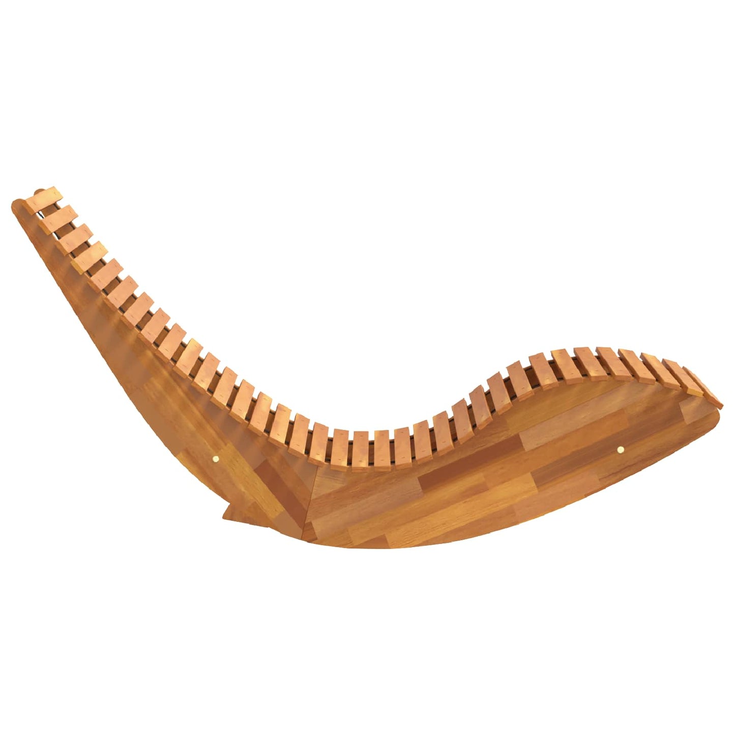 Rocking Sun Loungers 2 pcs Acacia Wood