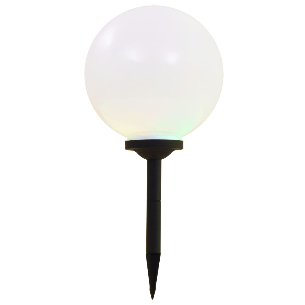 Outdoor Solar Lamps 4 pcs LED Spherical 30 cm RGB