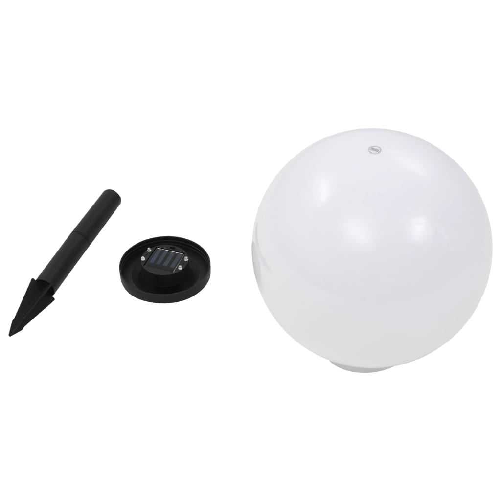 Outdoor Solar Lamps 4 pcs LED Spherical 30 cm RGB