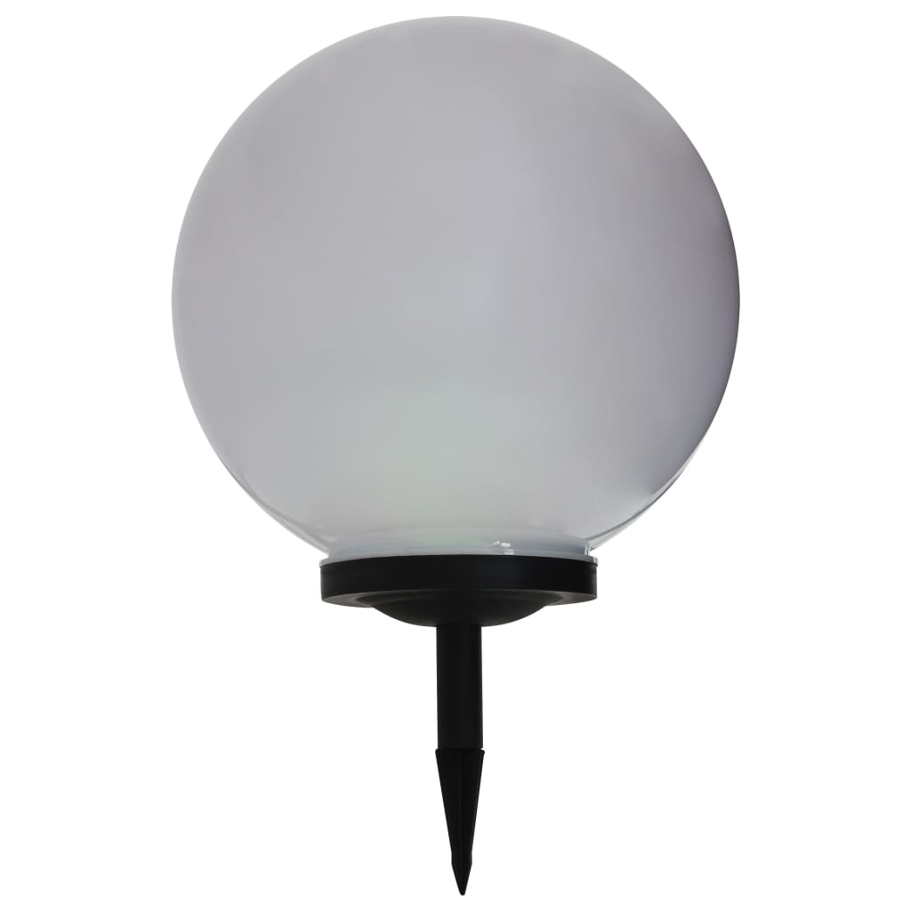 vidaXL Outdoor Solar Lamps 2 pcs LED Spherical 40 cm RGB