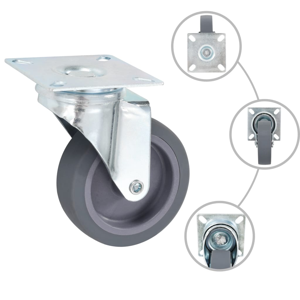 32 pcs Swivel Casters 75 mm
