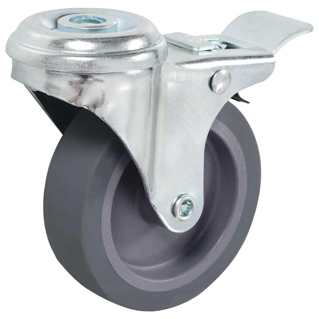32 pcs Bolt Hole Swivel Casters 75 mm