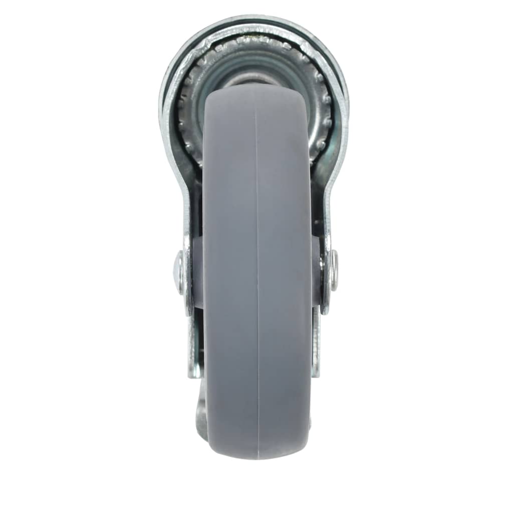 8 pcs Bolt Hole Swivel Casters 100 mm
