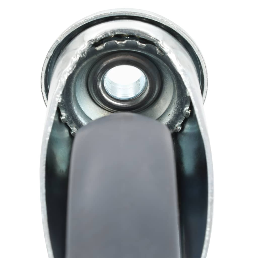 8 pcs Bolt Hole Swivel Casters 125 mm