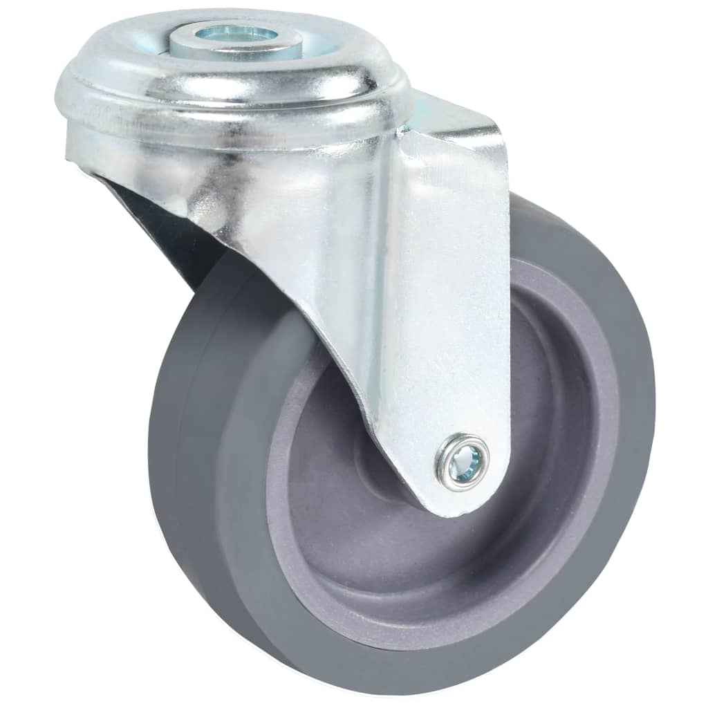 24 pcs Bolt Hole Swivel Casters 75 mm