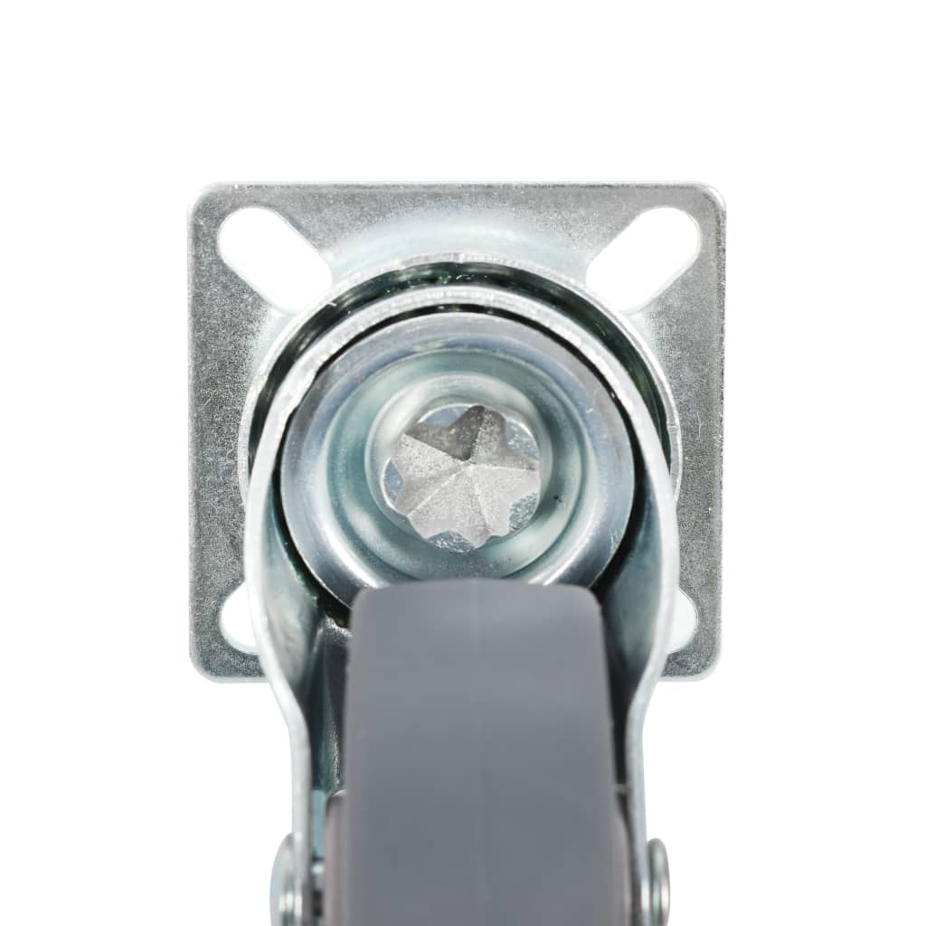 277909 vidaXL 144 pcs Swivel Casters 50 mm (6x143435)