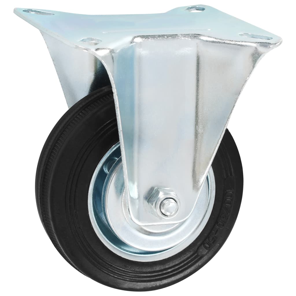 8 pcs Fixed Casters 100 mm