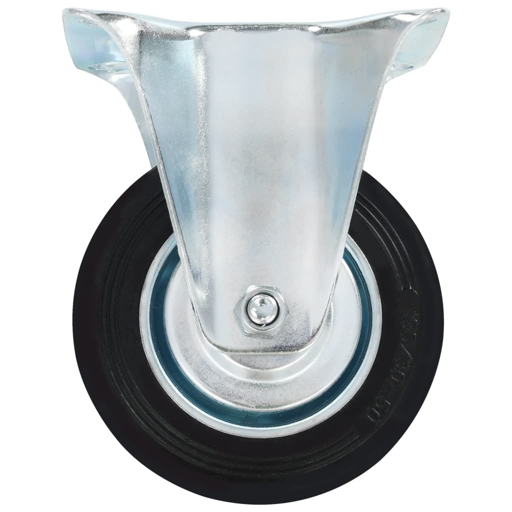 8 pcs Fixed Casters 100 mm