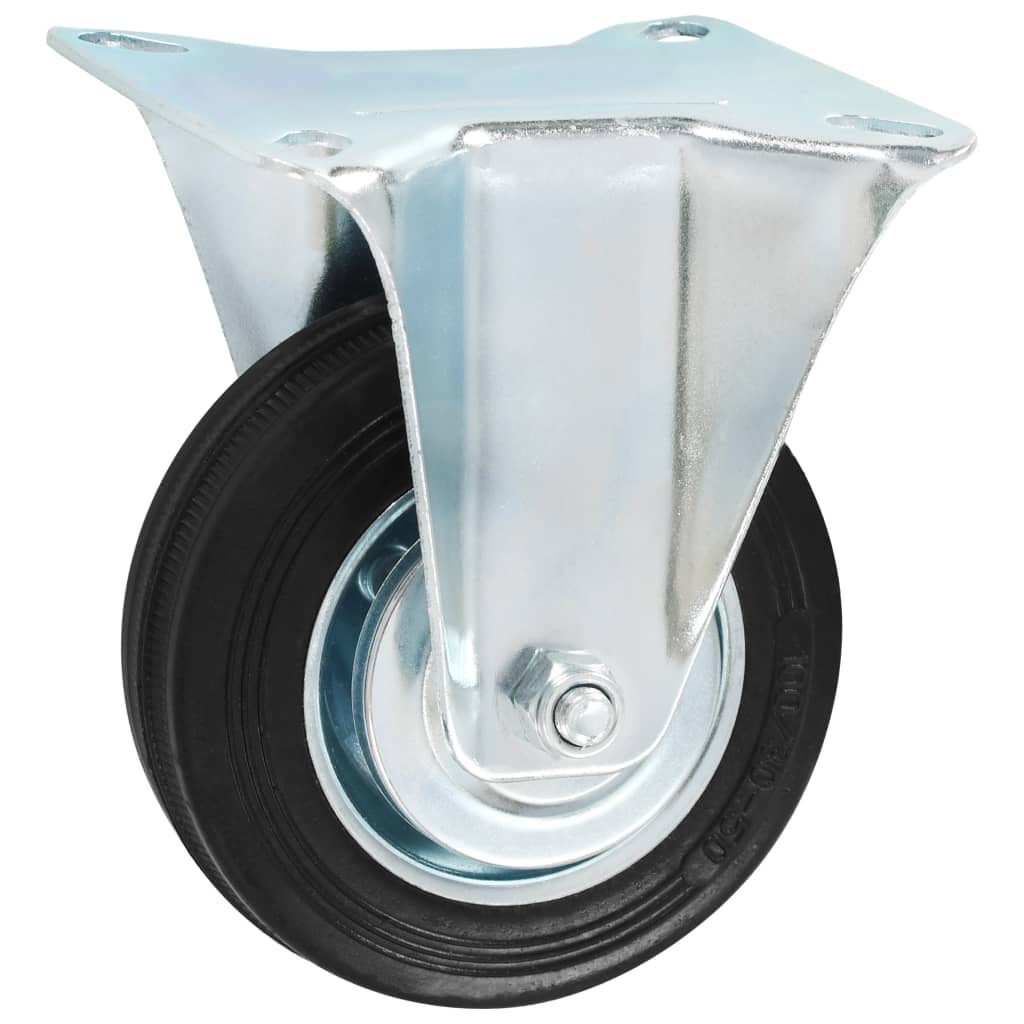 24 pcs Fixed Casters 100 mm