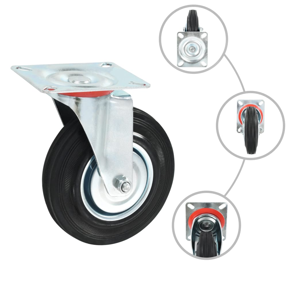 32 pcs Swivel Casters 125 mm
