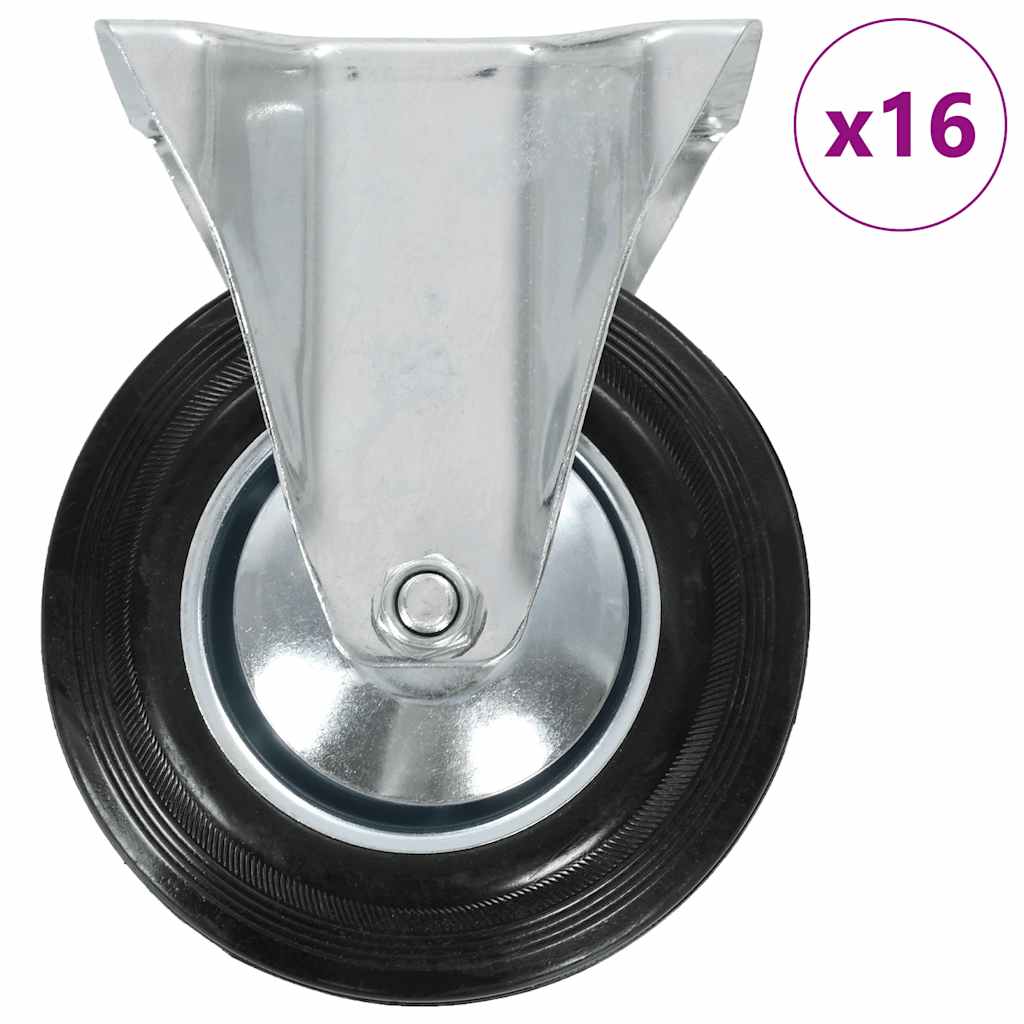 16 pcs Fixed Casters 160 mm