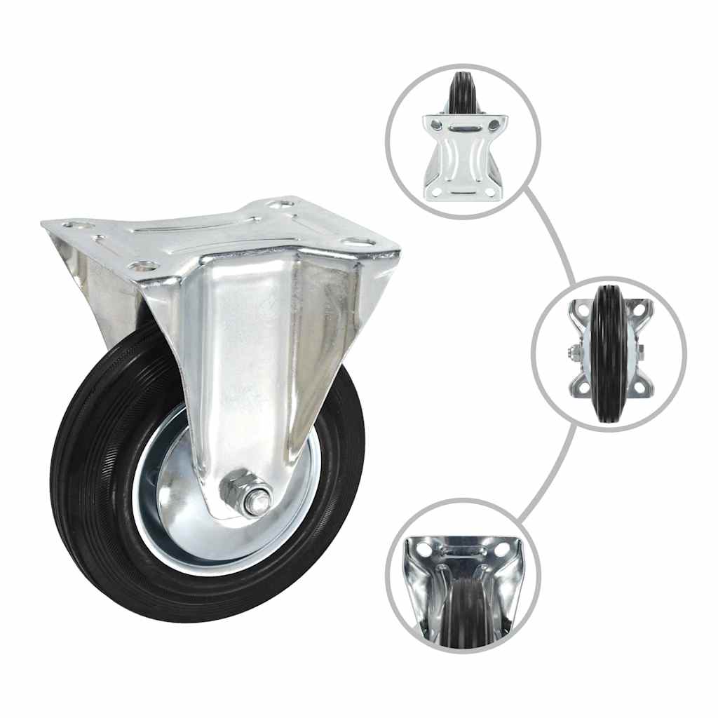 16 pcs Fixed Casters 160 mm